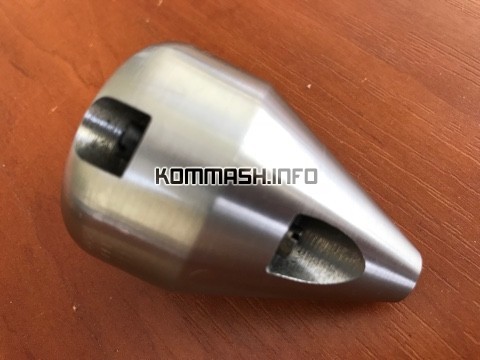 Насадок проходной КПН-249 по типу Мини Копье дюза 1\2" дюйма каналопромывочная головка